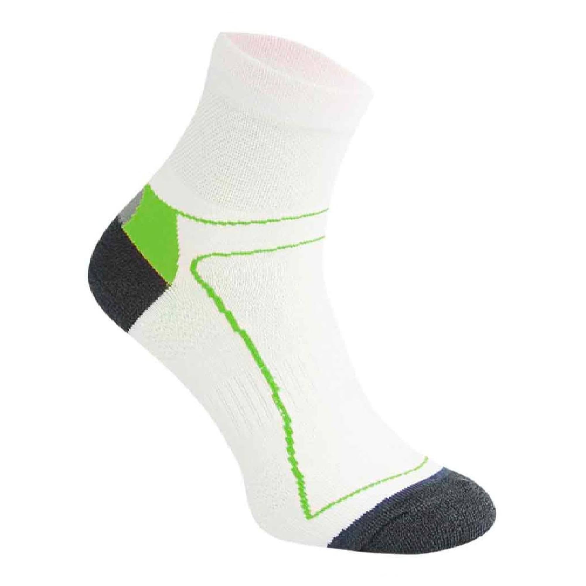 1 Pack High Vis Neon Low Cut Cycling Socks