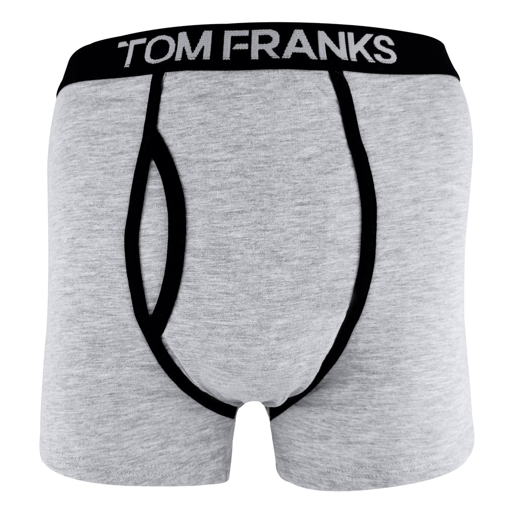2 Pack Mens Cotton Rich Keyhole Hipster Trunks Boxers in Gift Box