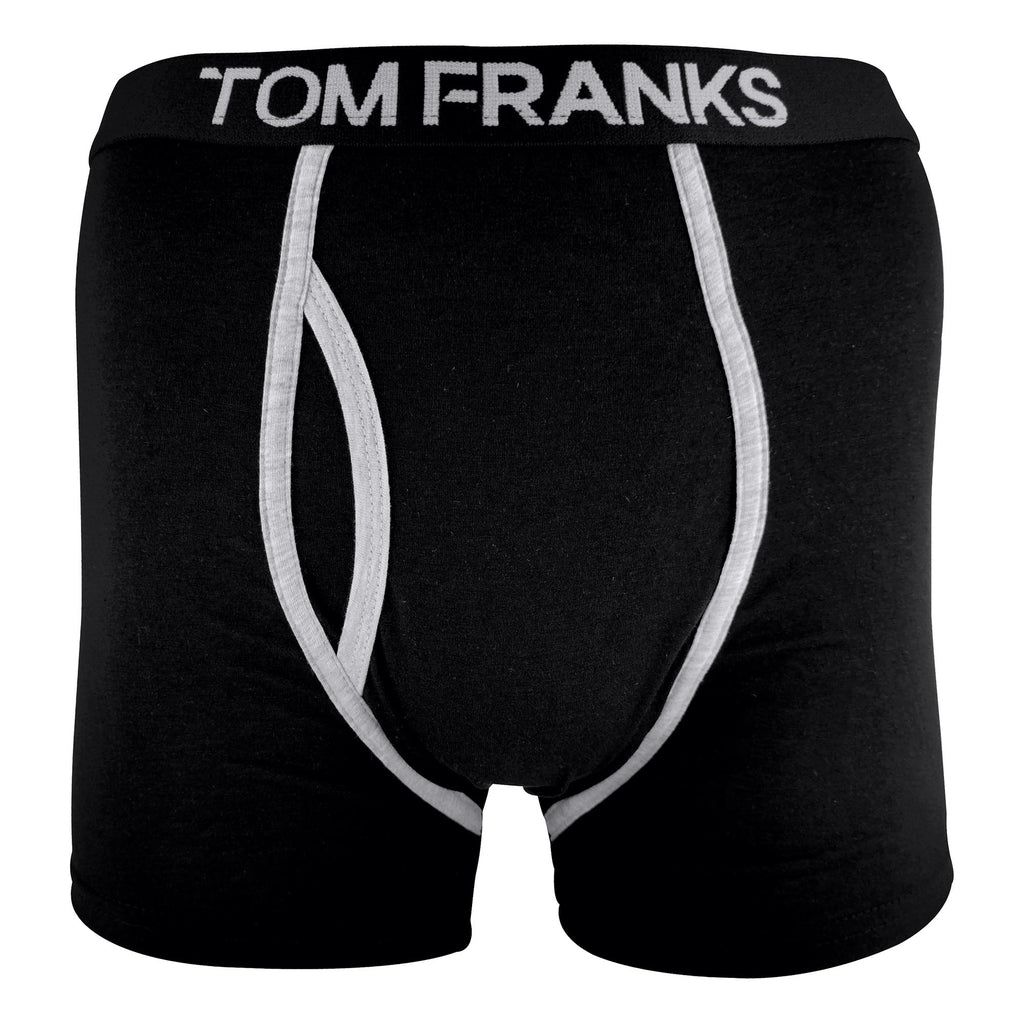 2 Pack Mens Cotton Rich Keyhole Hipster Trunks Boxers in Gift Box