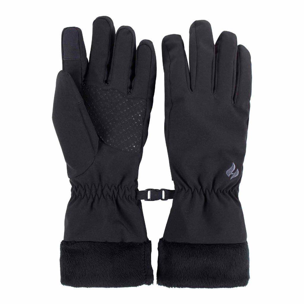 Ladies Soft Shell Waterproof Wind Resistant Thermal Gloves