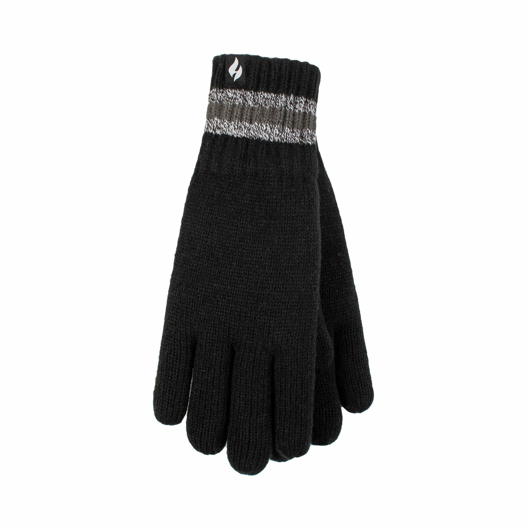 Mens Winter Warm Soft Fleece Lined Thermal Gloves