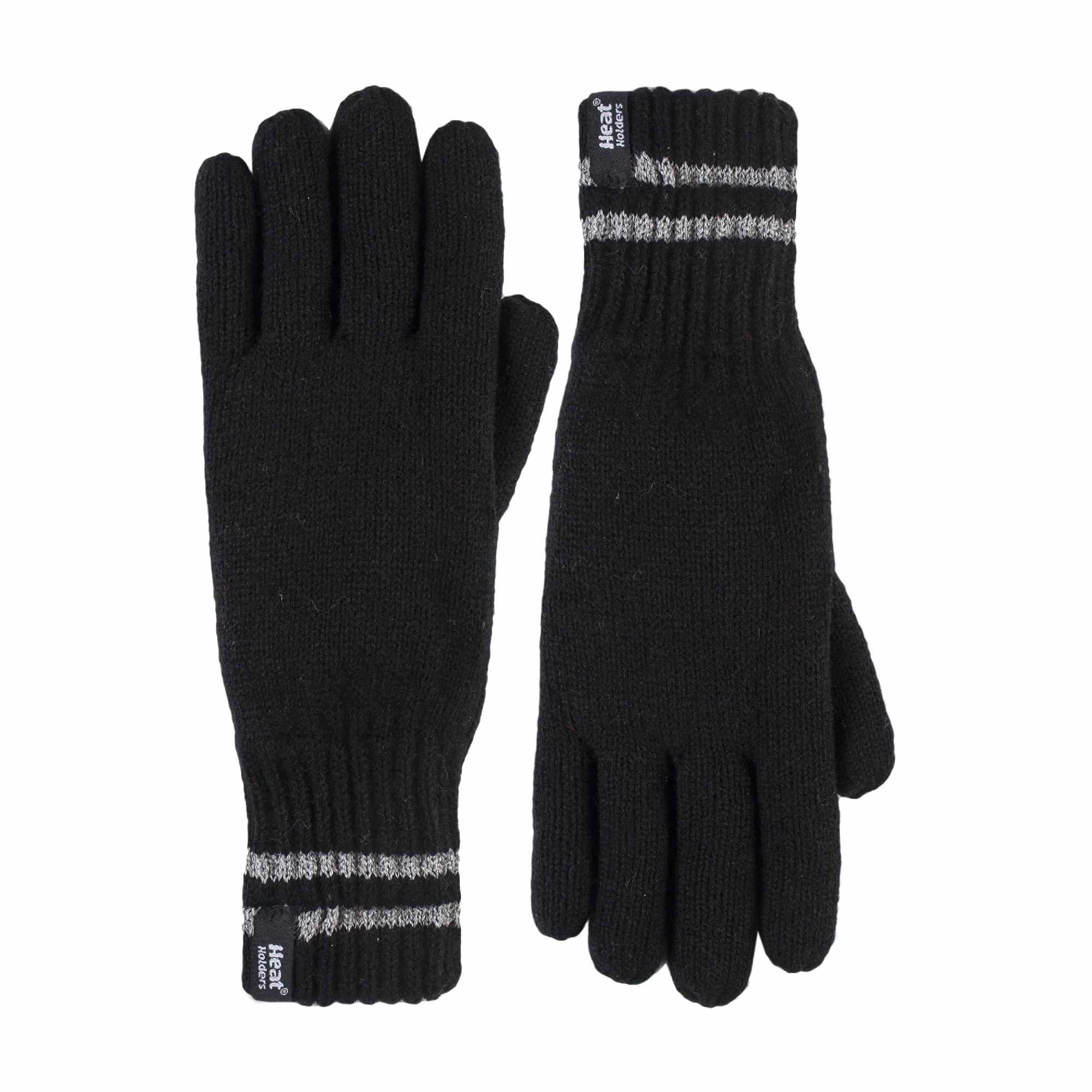 Mens Hi Vis Reflective Soft Fleece Lined Thermal Winter Gloves