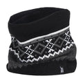 Mens Fairisle Fleece Lined Thermal Neck Warmer