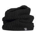 Mens Winter Warm Fleece Lined Chunky Knit Thermal Neck Warmer
