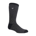 Mens Plain Twist Patterned Thick Winter Warm Thermal Socks