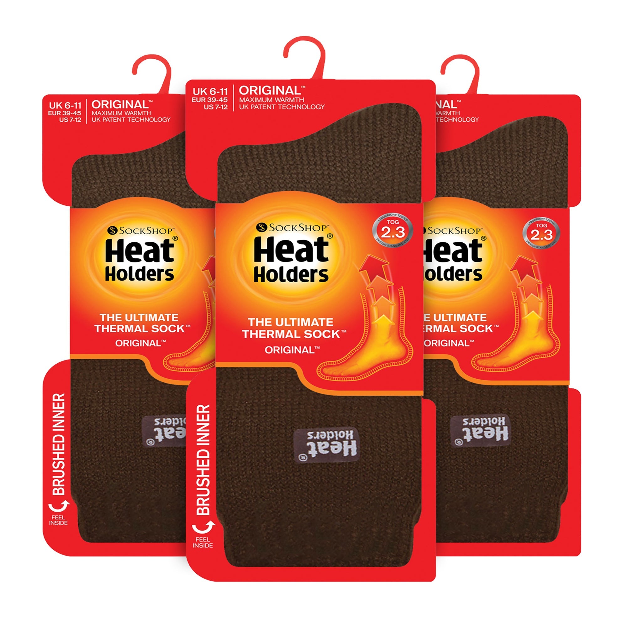 Mens Original Thick Winter Thermal Socks (Multipack Options)