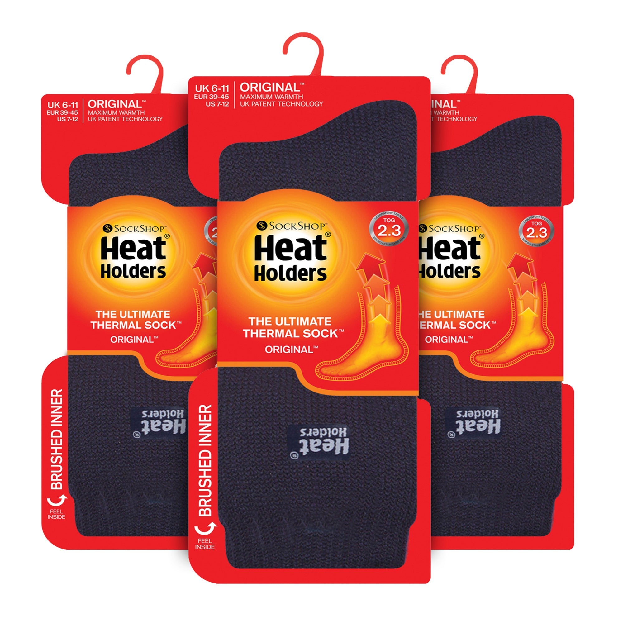Mens Original Thick Winter Thermal Socks (Multipack Options)