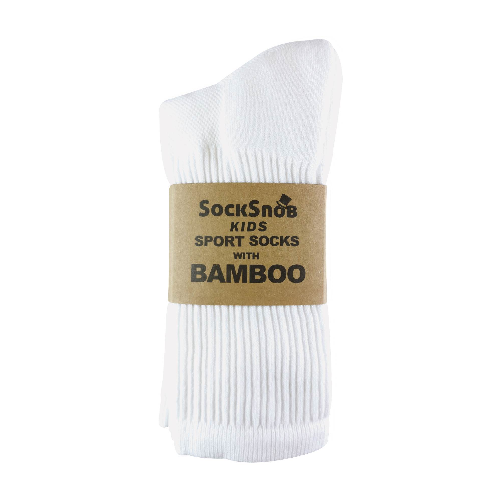 12 Pack Kids Soft Breathable Bamboo Sport Crew Socks