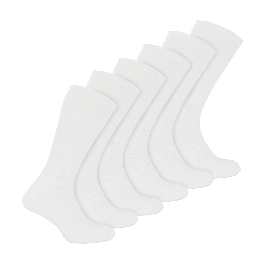 6 Pack Boys Breathable Soft Bamboo Sport Socks for PE
