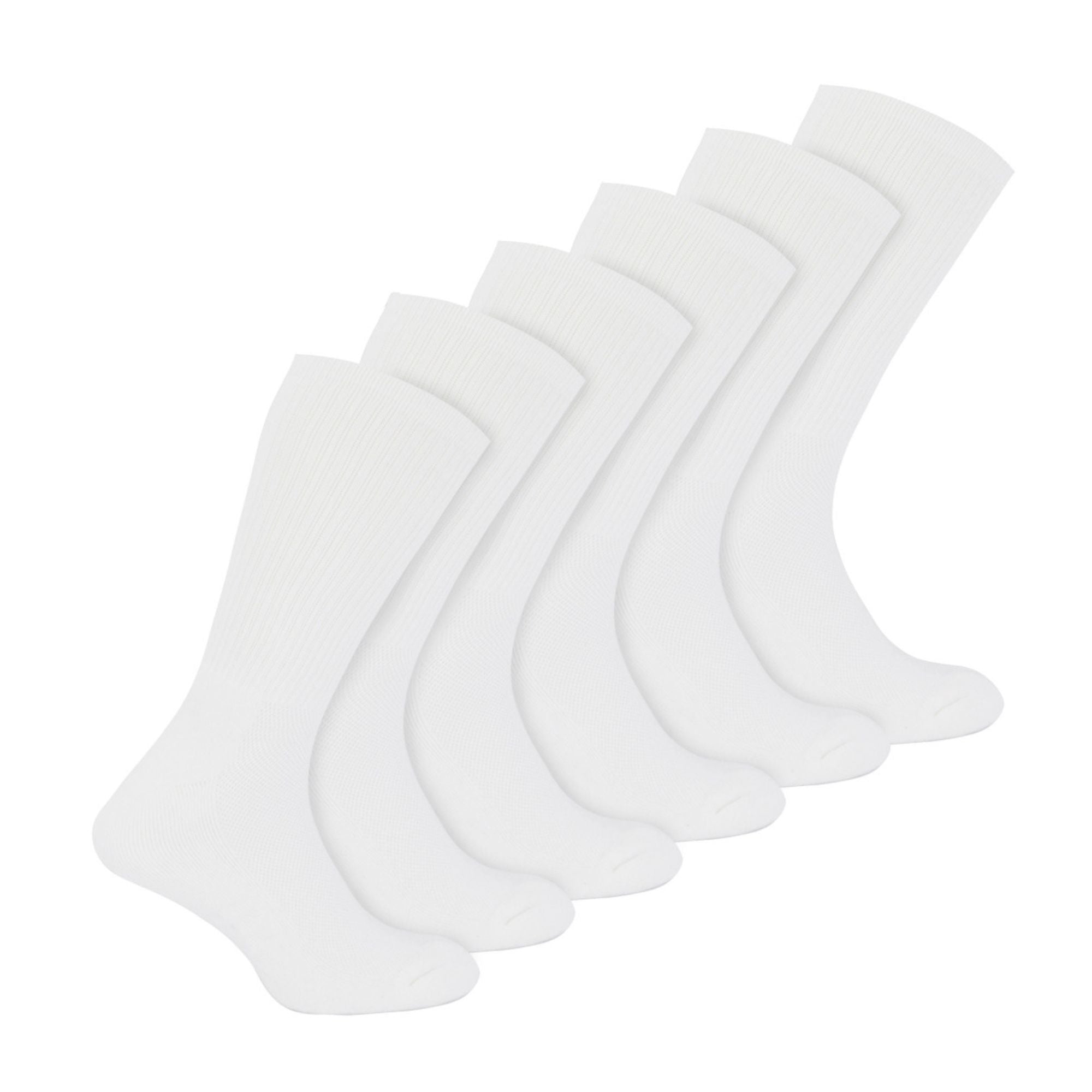 6 Pack Boys Breathable Soft Bamboo Sport Socks for PE