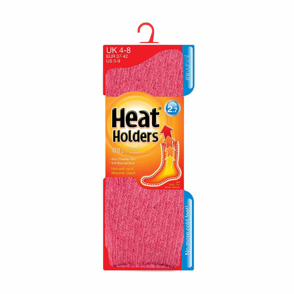 Ladies Winter Warm 2.7 TOG Wool Rich Thermal Socks