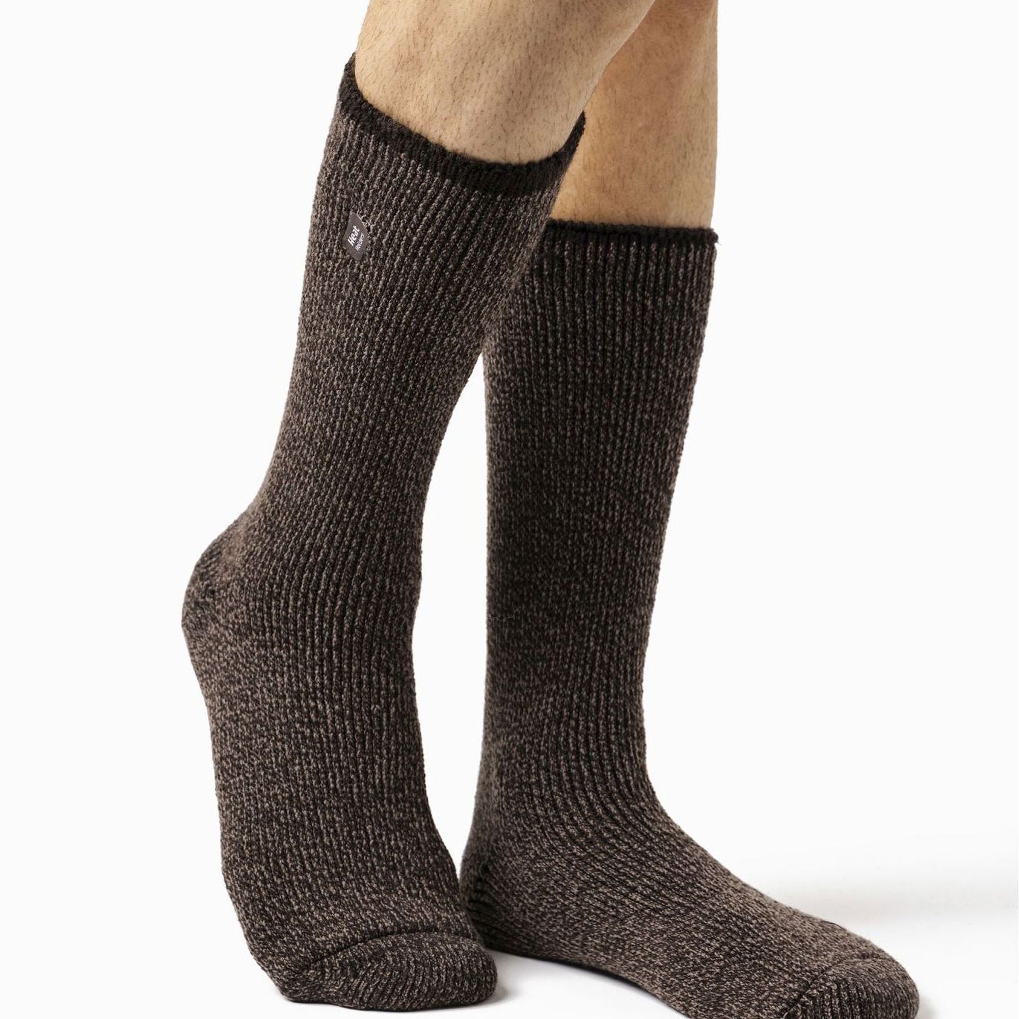 Mens 2 Pack Merino Wool Thermal Socks