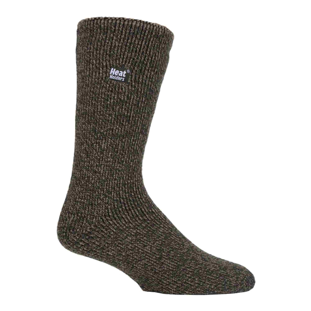 Mens Outdoor Knee High Thermal Merino Wool Socks for Winter