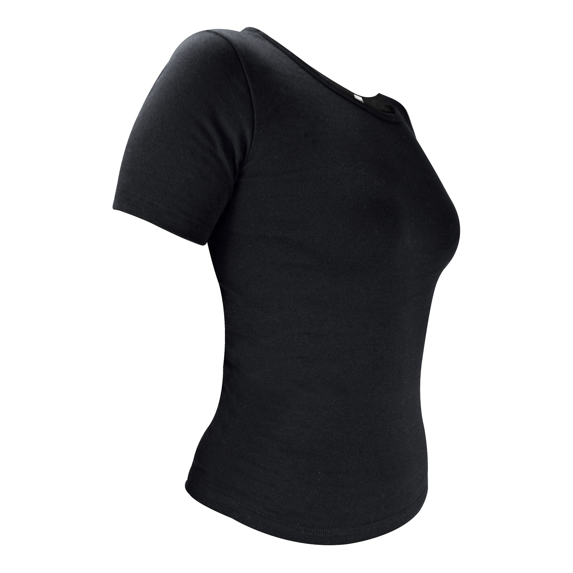 2 Pack Ladies Short Sleeve Thermal Top for Winter
