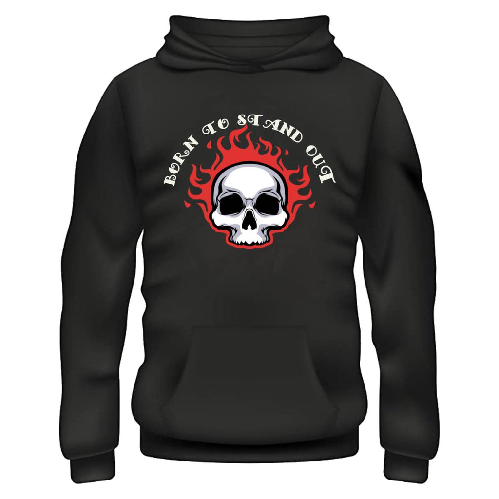 Born To Stand Out  Hoodie -Black,