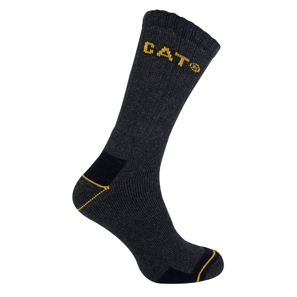 Mens 3 Pack Real Work Socks with Cushioned Heel & Toe