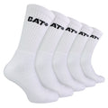 Mens 5 Pack Durable Cotton Performance Work Socks