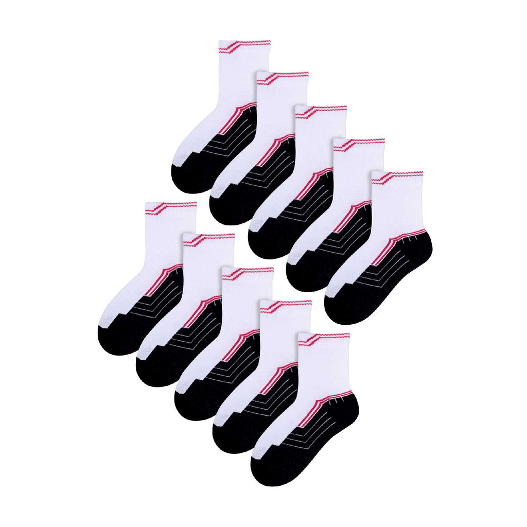 10 Pack Kids Value Pack Sport Socks