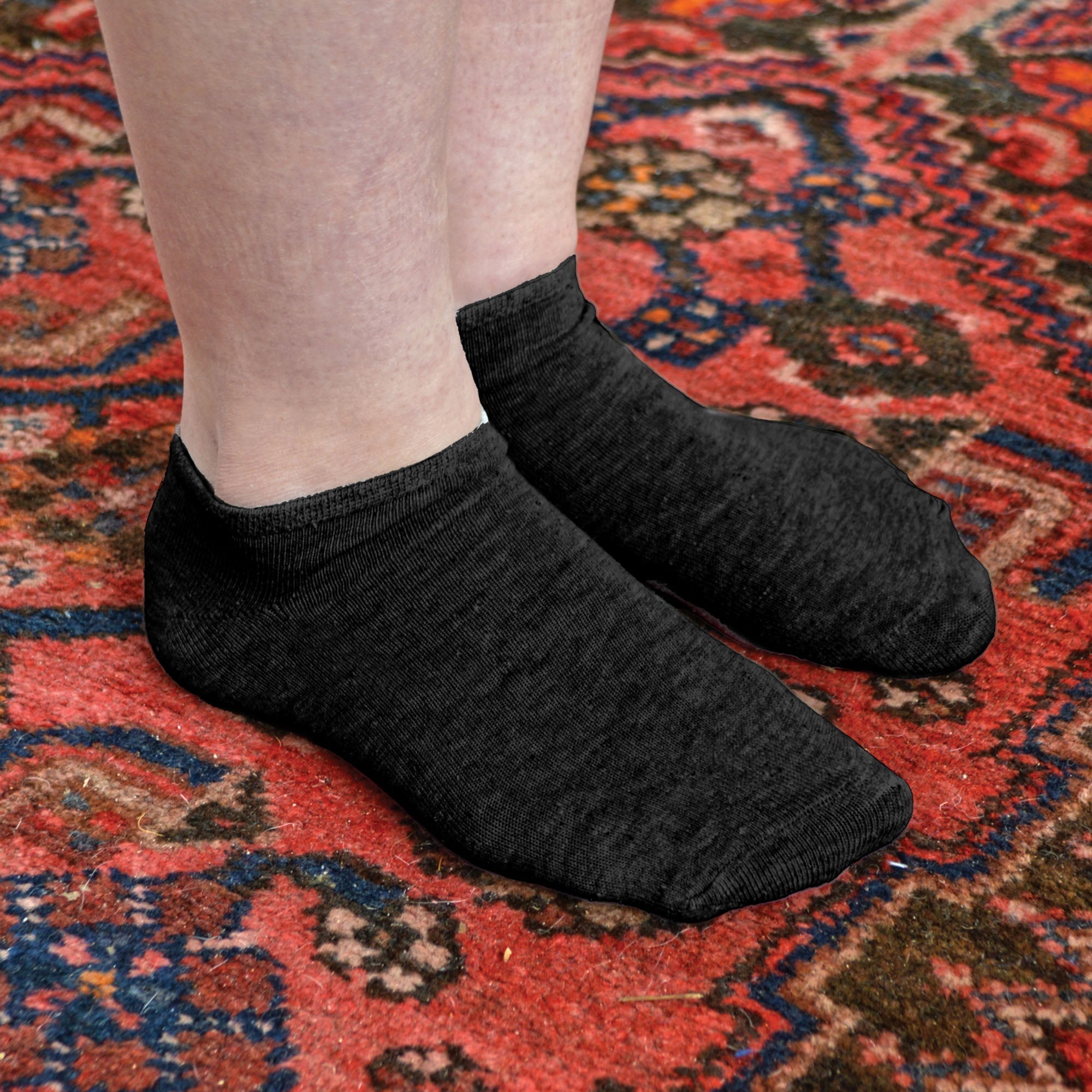 Mens Cotton Low Cut Trainer Socks (Multipack Options)