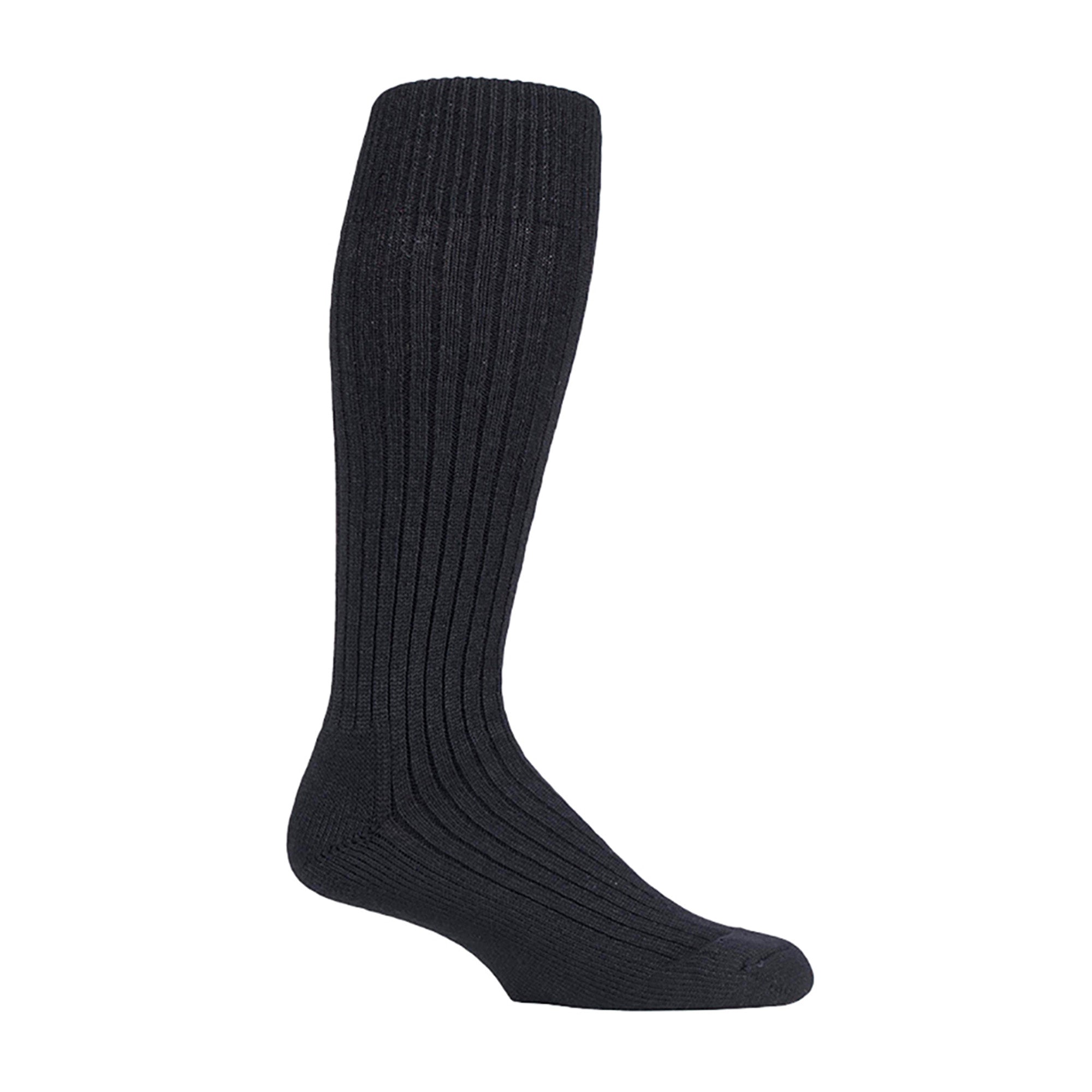 3 Pack Long Boot Mens Socks for Outdoor Wellington | Knee-High Military Socks