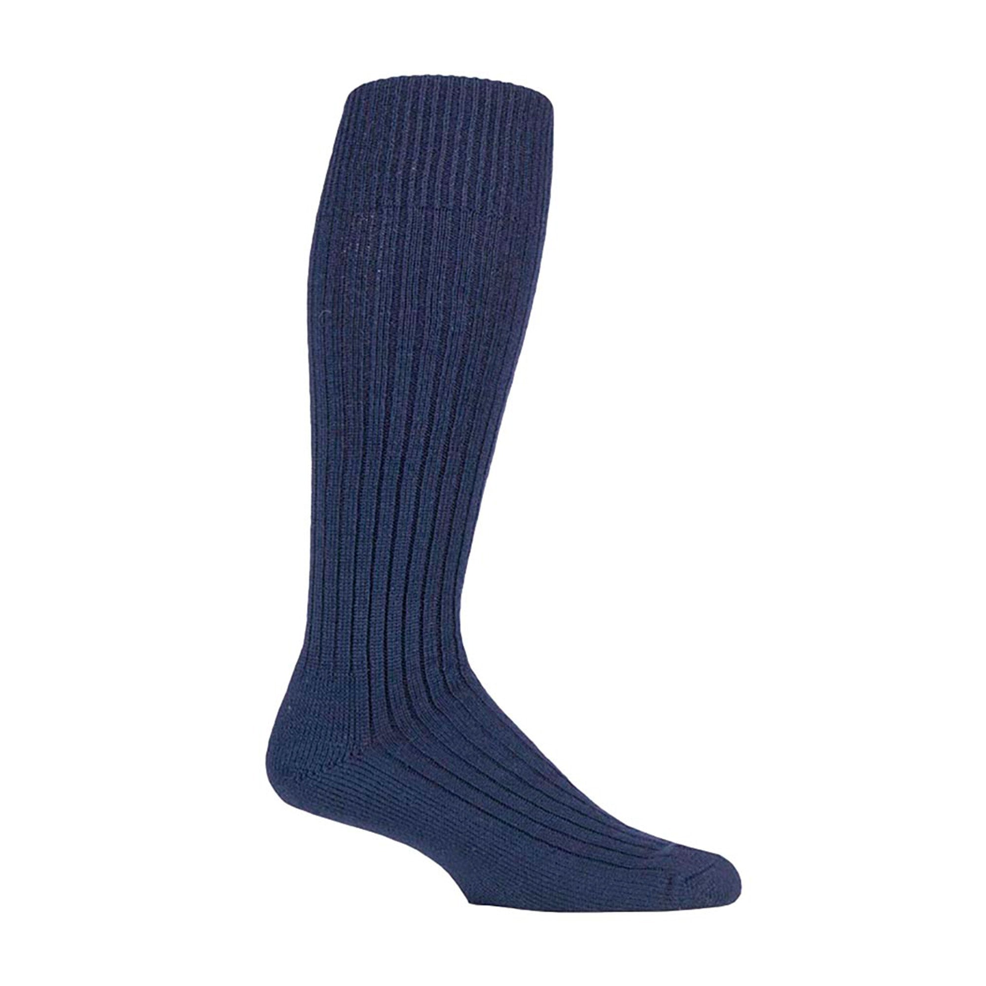 3 Pack Long Boot Mens Socks for Outdoor Wellington | Knee-High Military Socks
