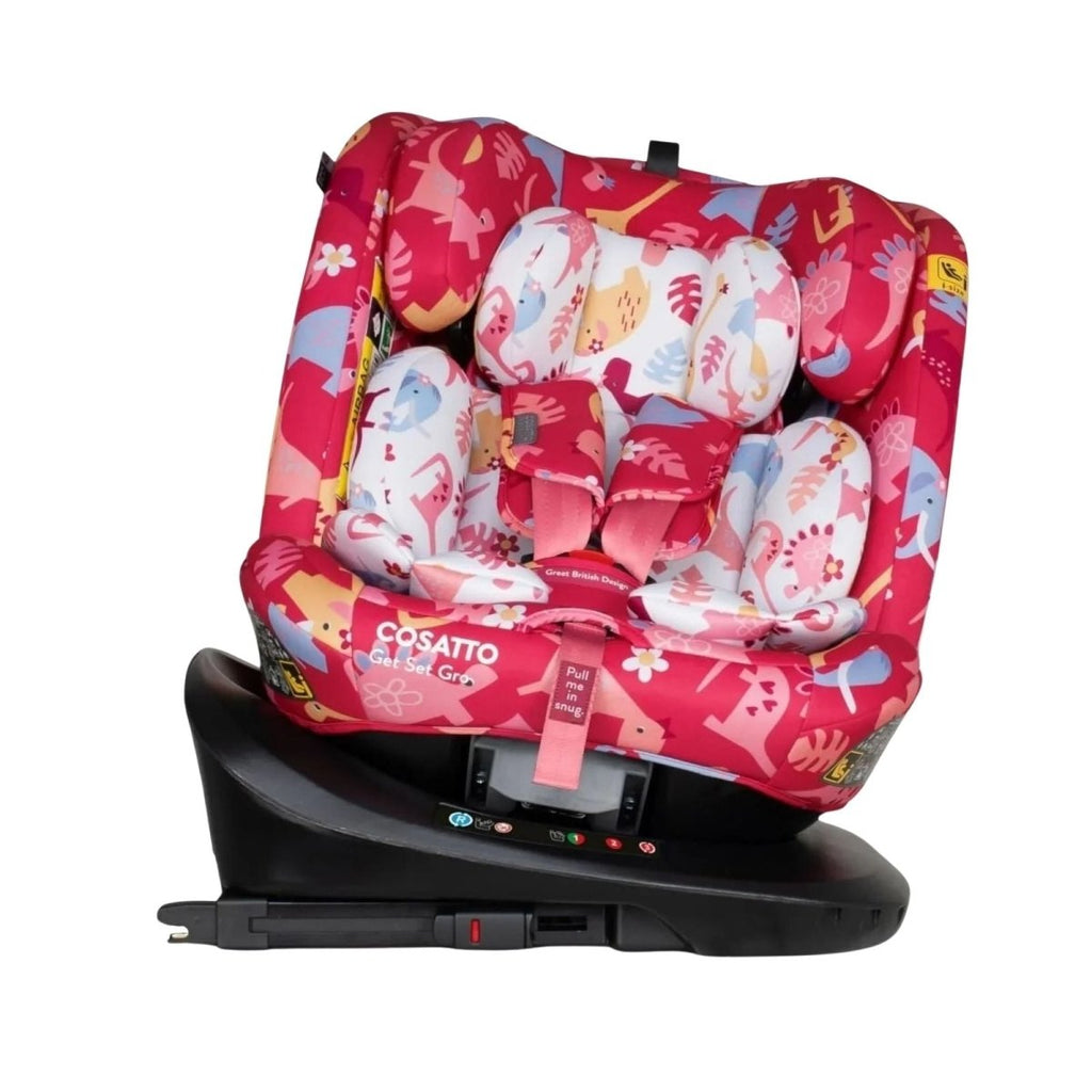 Cosatto Get Set Grow i-Size 360 Car Seat - Dino Delite