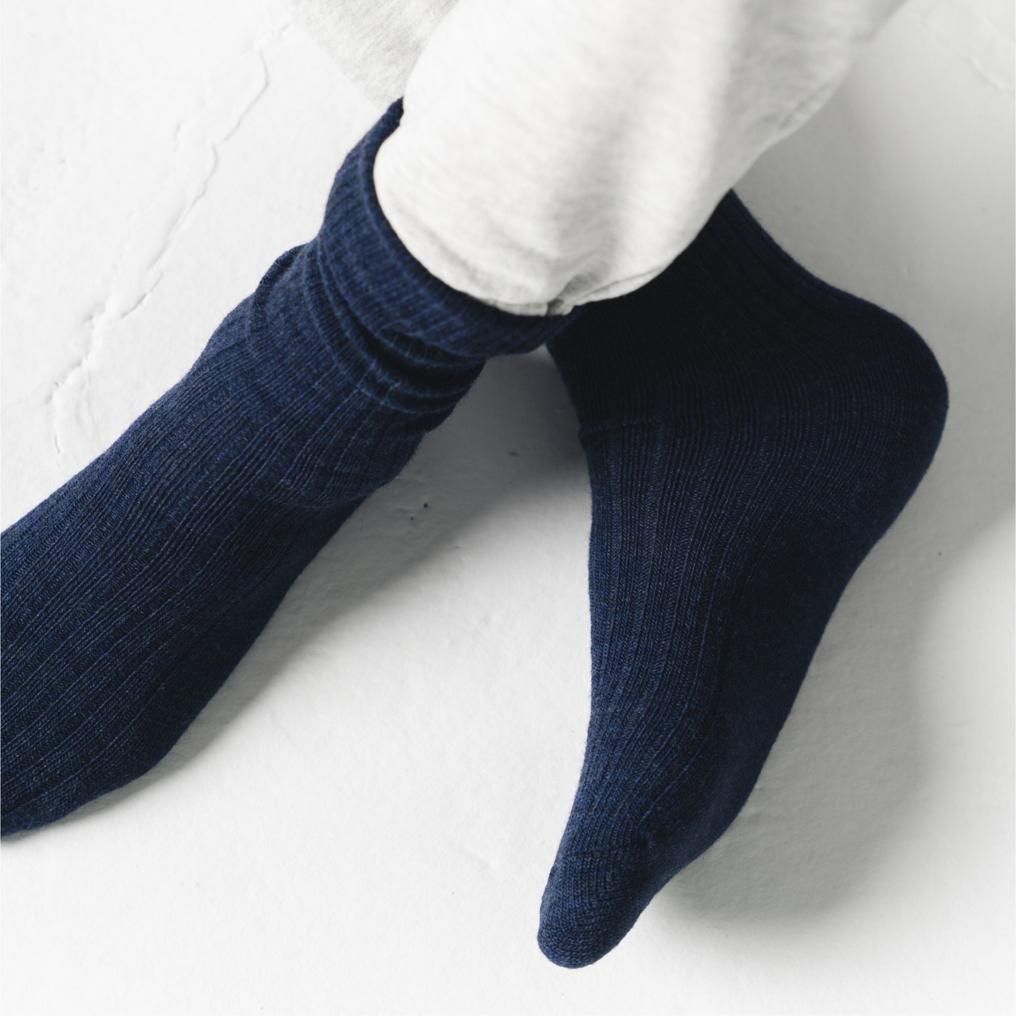 1 Pack Mens Alpaca Wool Warm Boot Socks for Winter