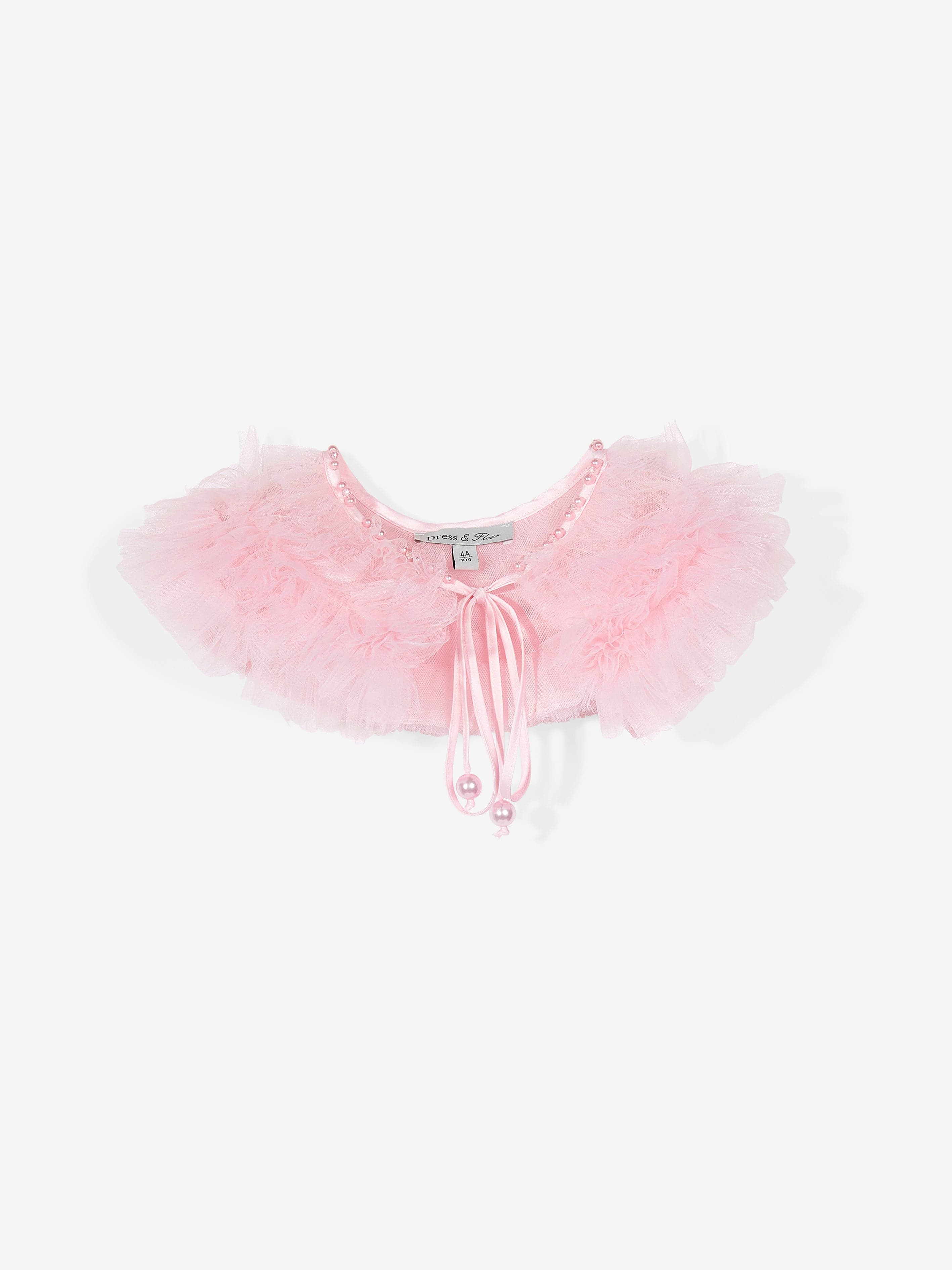 Dress & Fleur Girls Occasion Dress and Cape Set in Pink