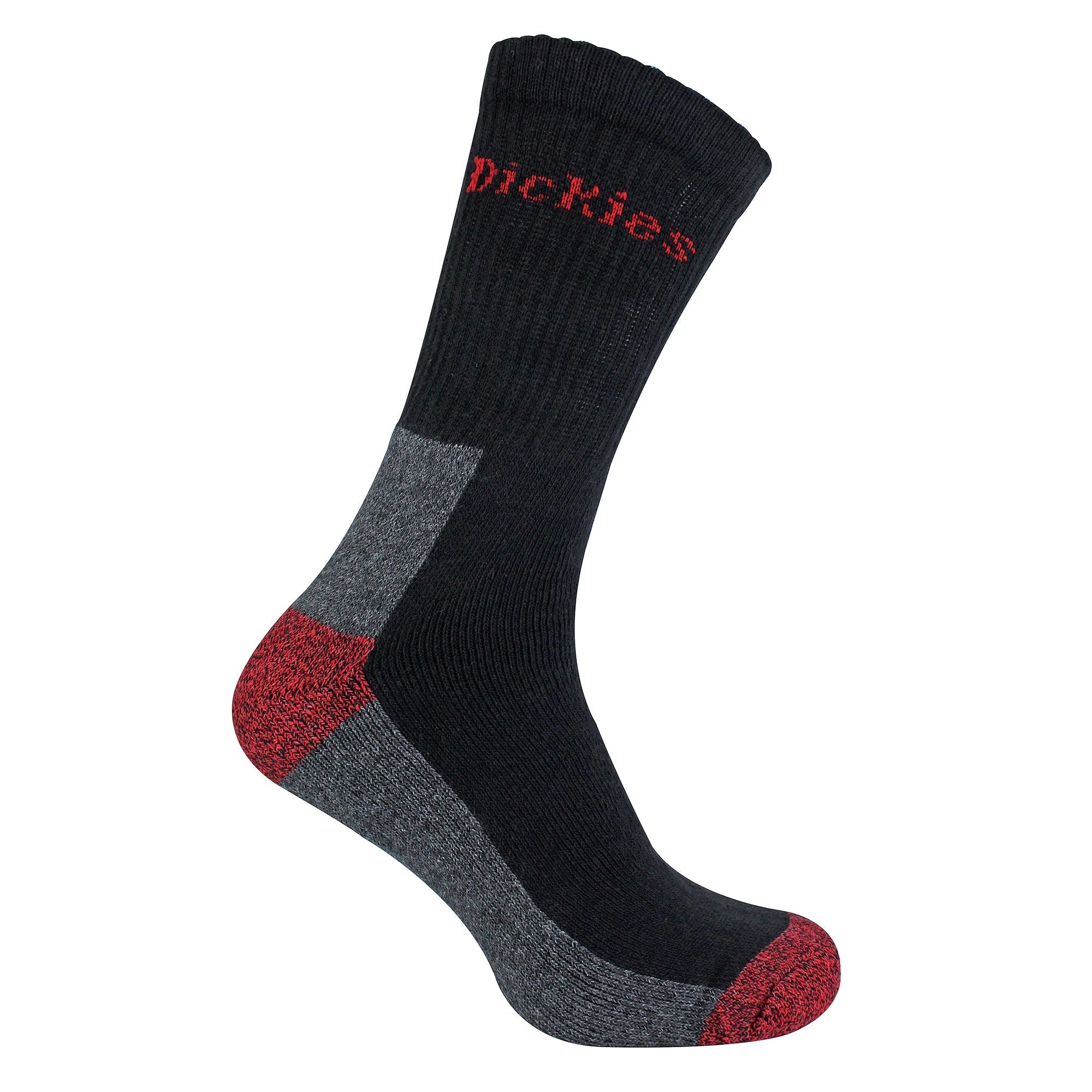 Mens 3 Pack Cushioned Work Socks