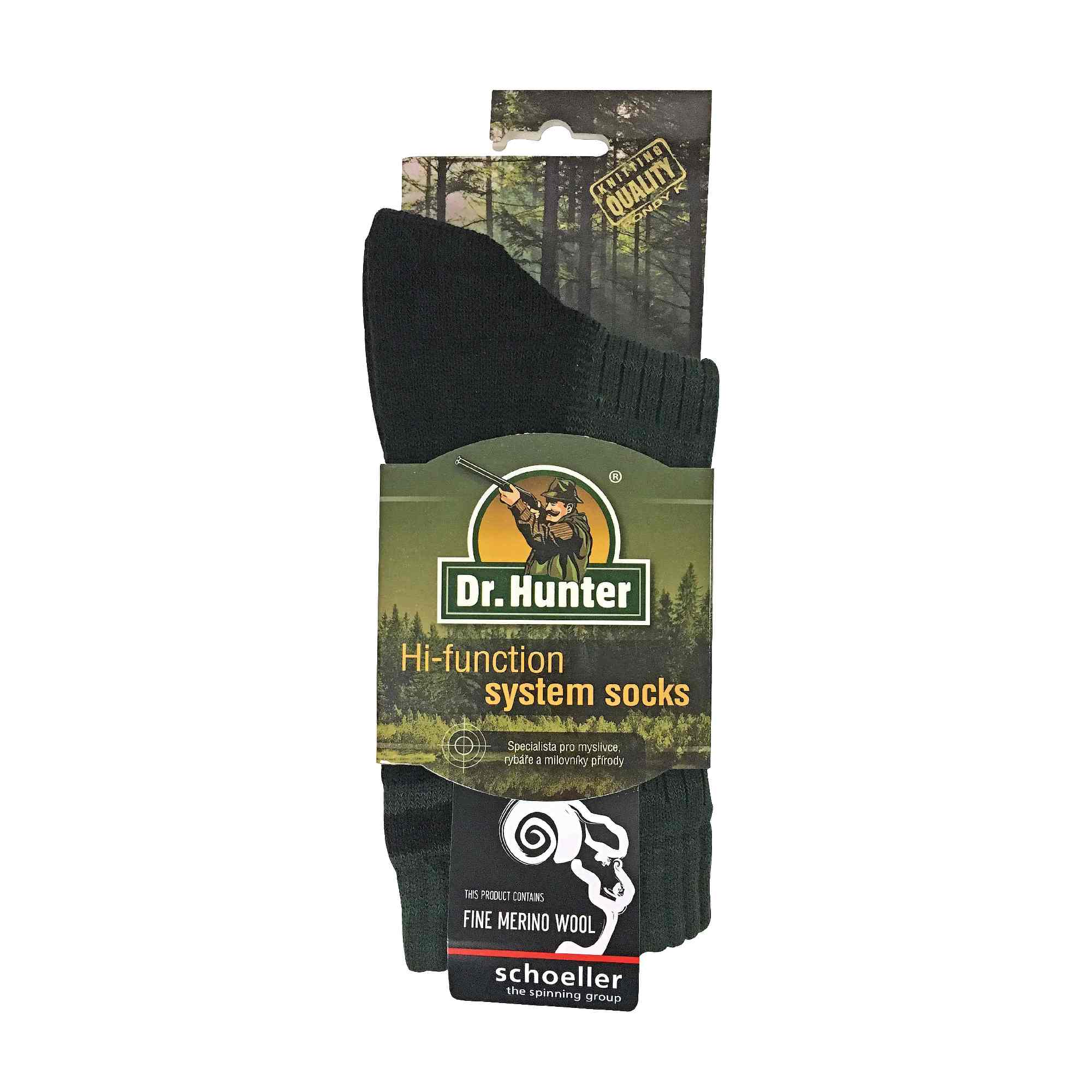 1 Pack Mens Reinforced Heel & Toe Merino Wool Hiking Socks