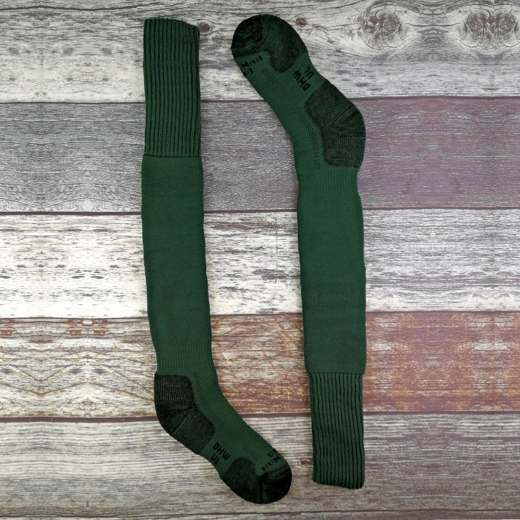1 Pack Mens Thick Over The Knee Wool Blend Hiking Socks