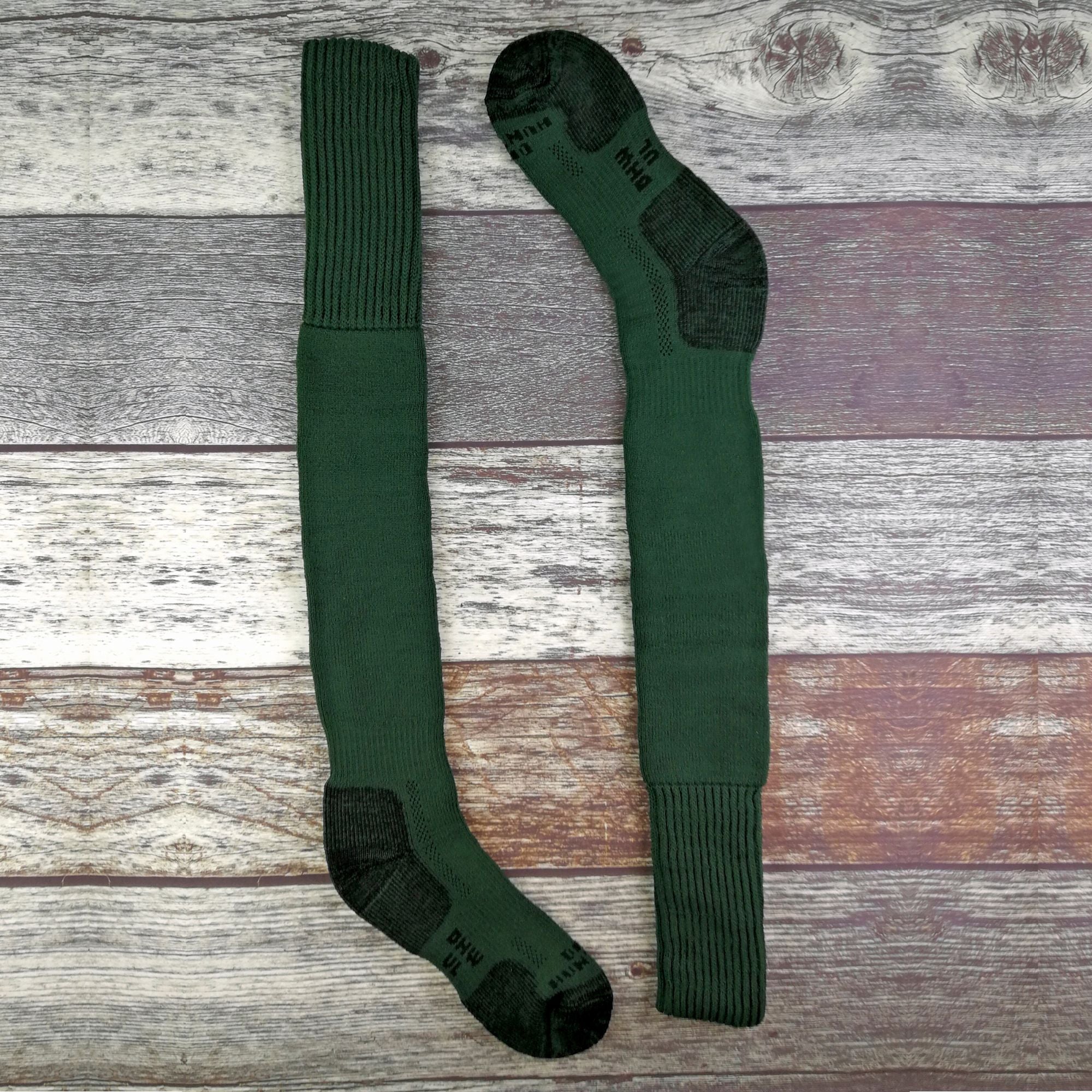 1 Pack Mens Thick Over The Knee Wool Blend Hiking Socks