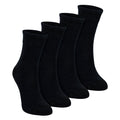 4 Pack Kids Bamboo Sensory Socks Soft Breathable Comfort Fit