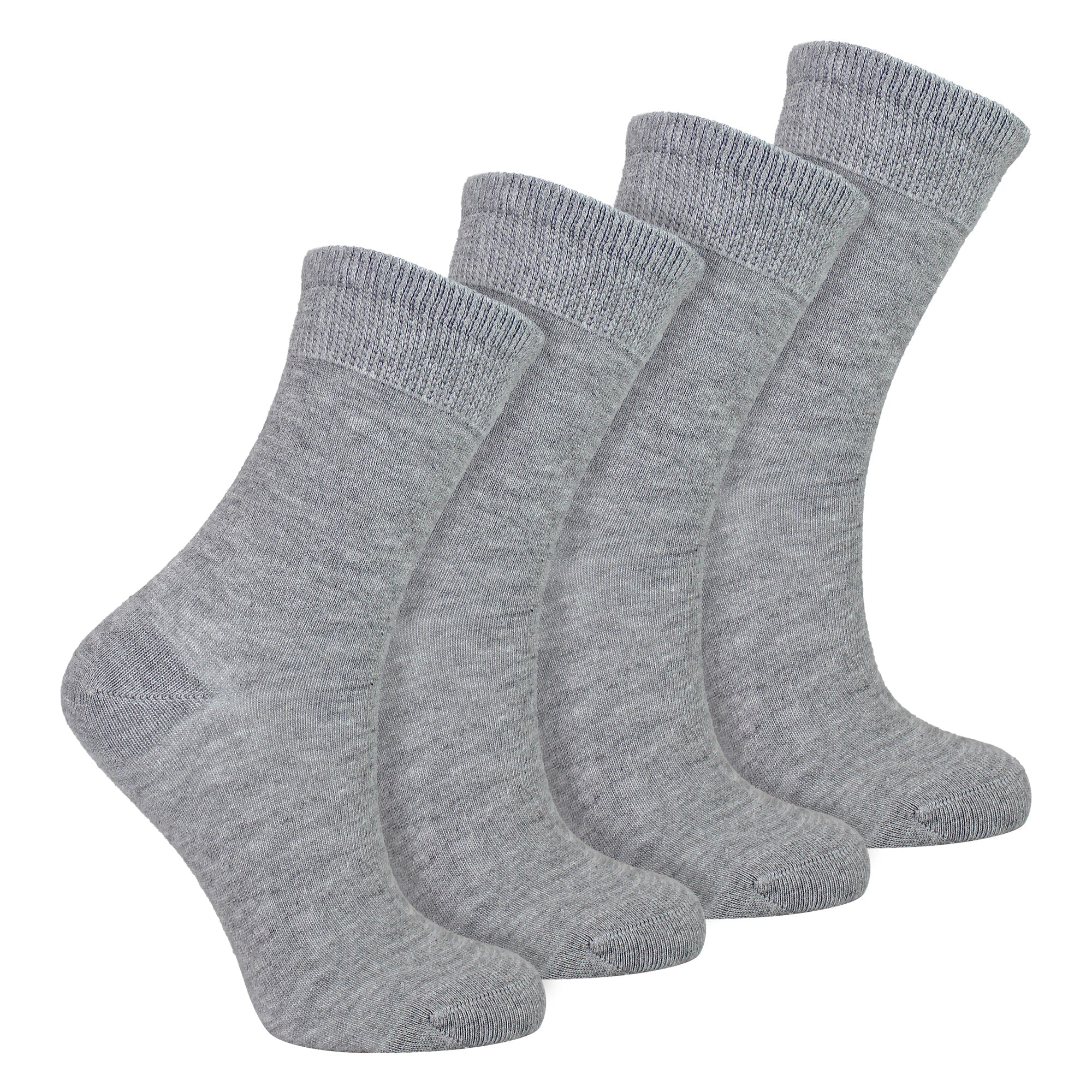 4 Pack Kids Boys Girls Bamboo Sensory Socks Soft Breathable Comfort Fit