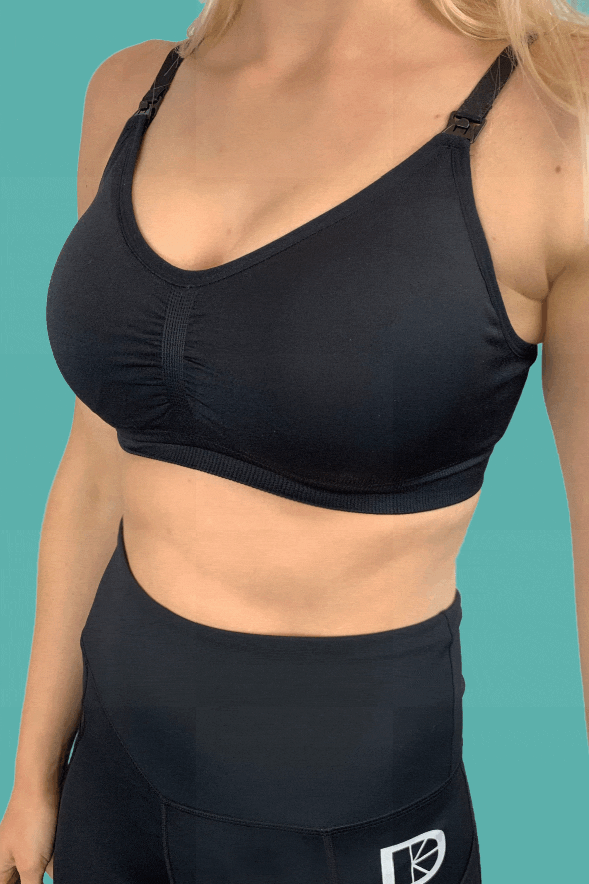 Everyday Seamfree Maternity and Nursing Bra | A to GG Cup | White