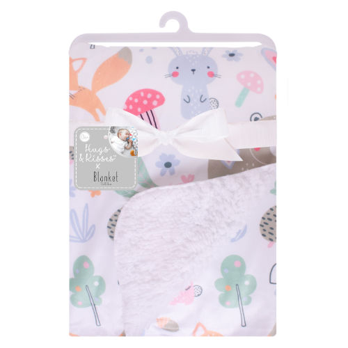 FB39 HUGD AND KISSES BABY BLANKET