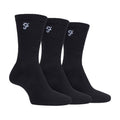 3 Pack Mens Cushioned Sole Athletic Sports Crew Socks