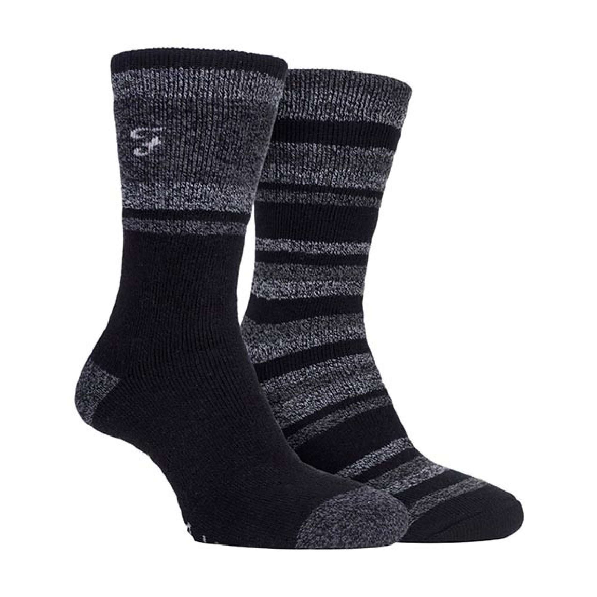 2 Pack Mens Thermal Walking Socks | Great for Outdoor Winter Trekking & Hiking