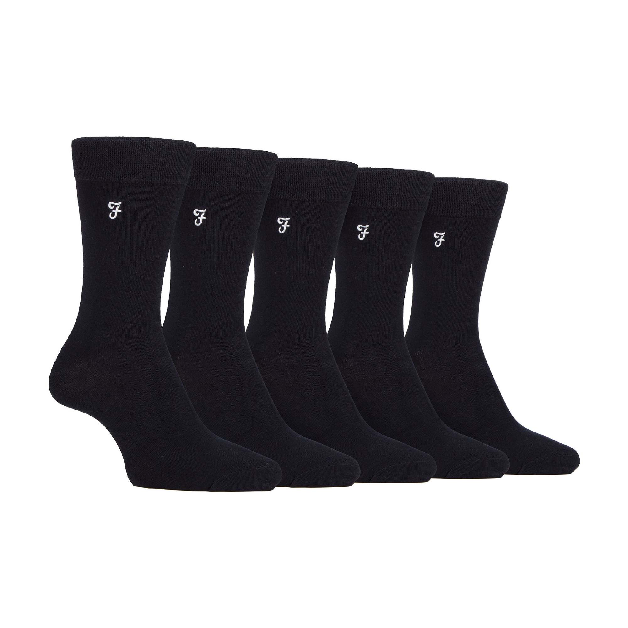 5 Pack Mens Bamboo Bright Striped Patterned Socks