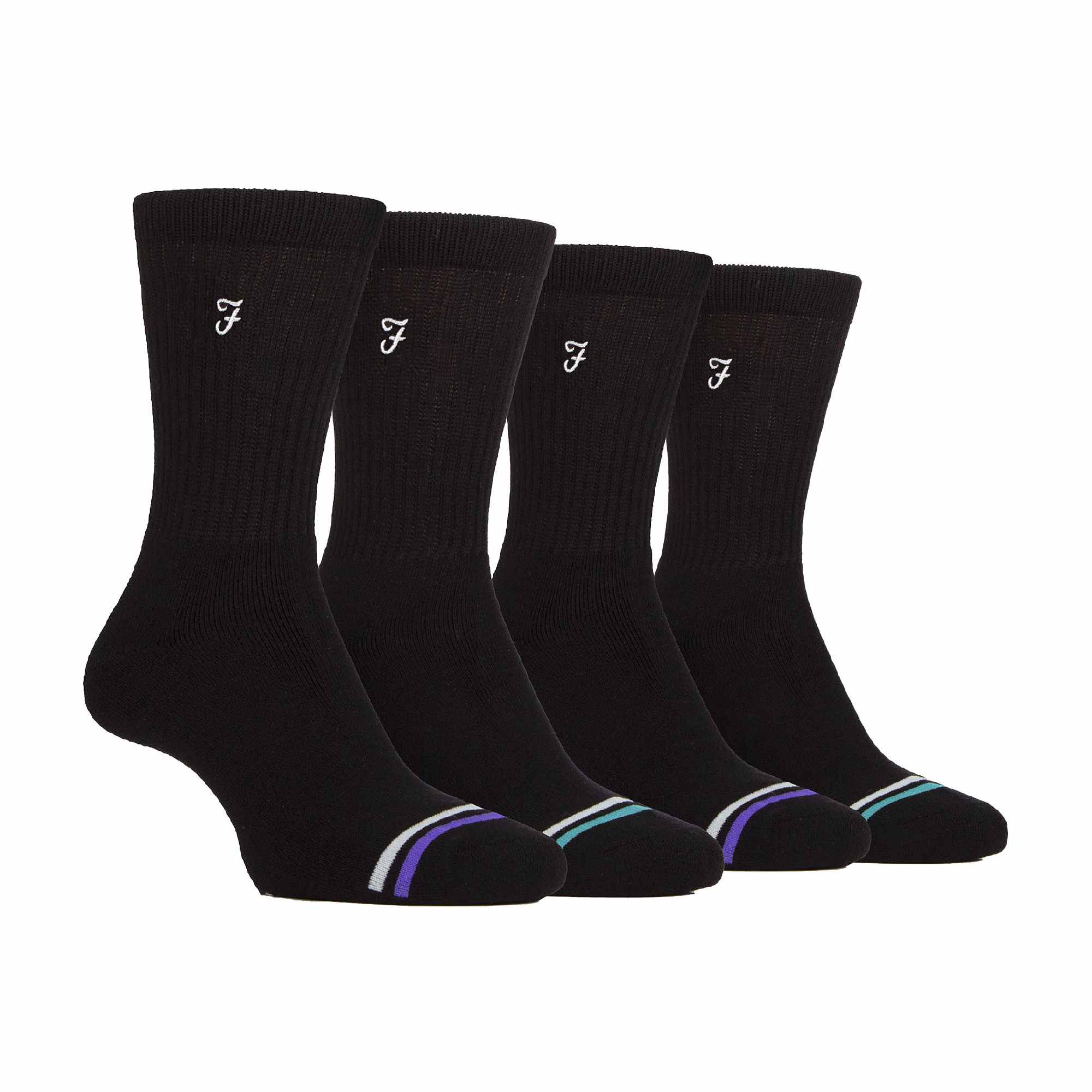 4 Pack Mens Bamboo Diabetic Friendly Leisure Socks