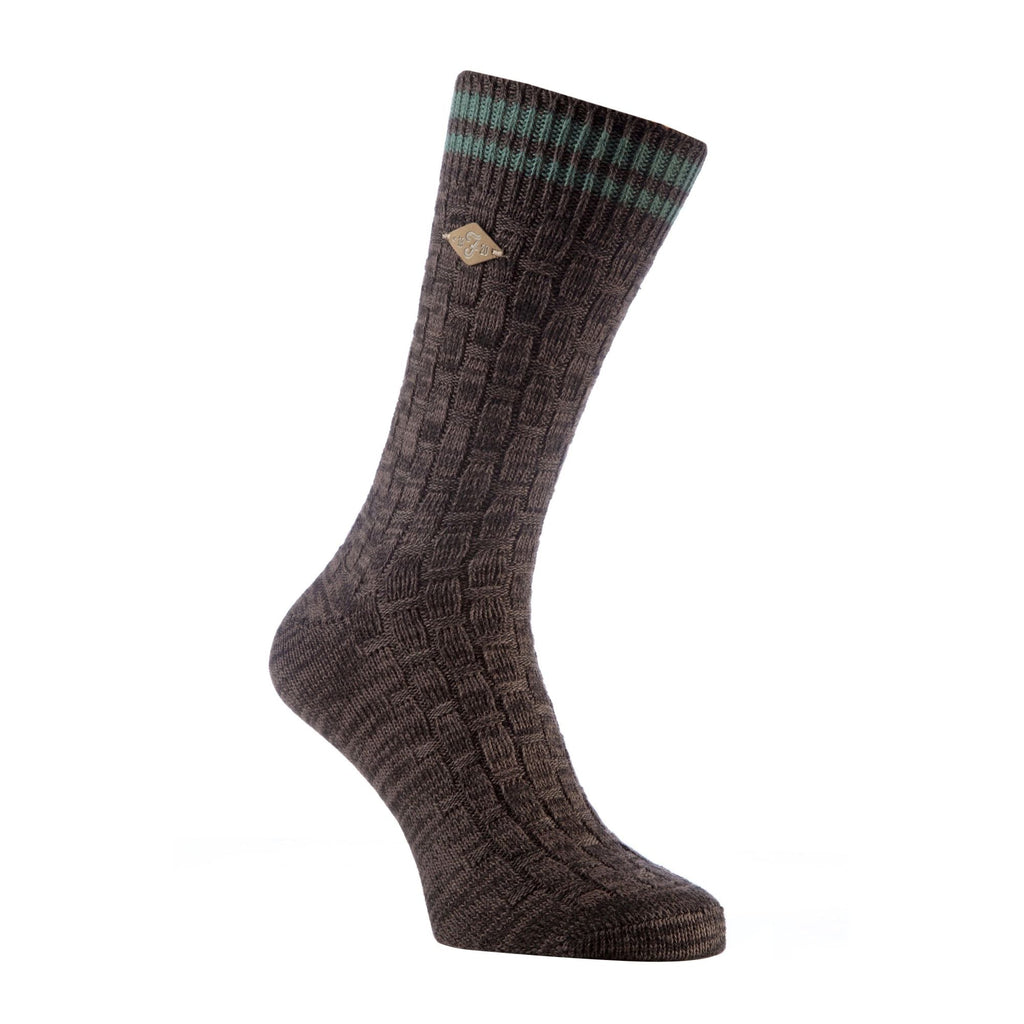 2 Pack Mens Thick Cotton Chunky Knitted formal Boot Socks