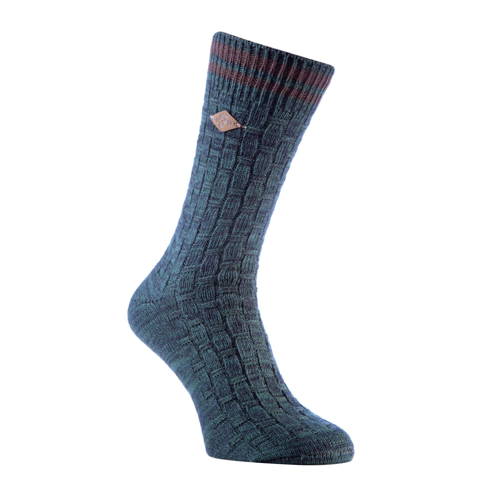 2 Pack Mens Thick Cotton Chunky Knitted formal Boot Socks