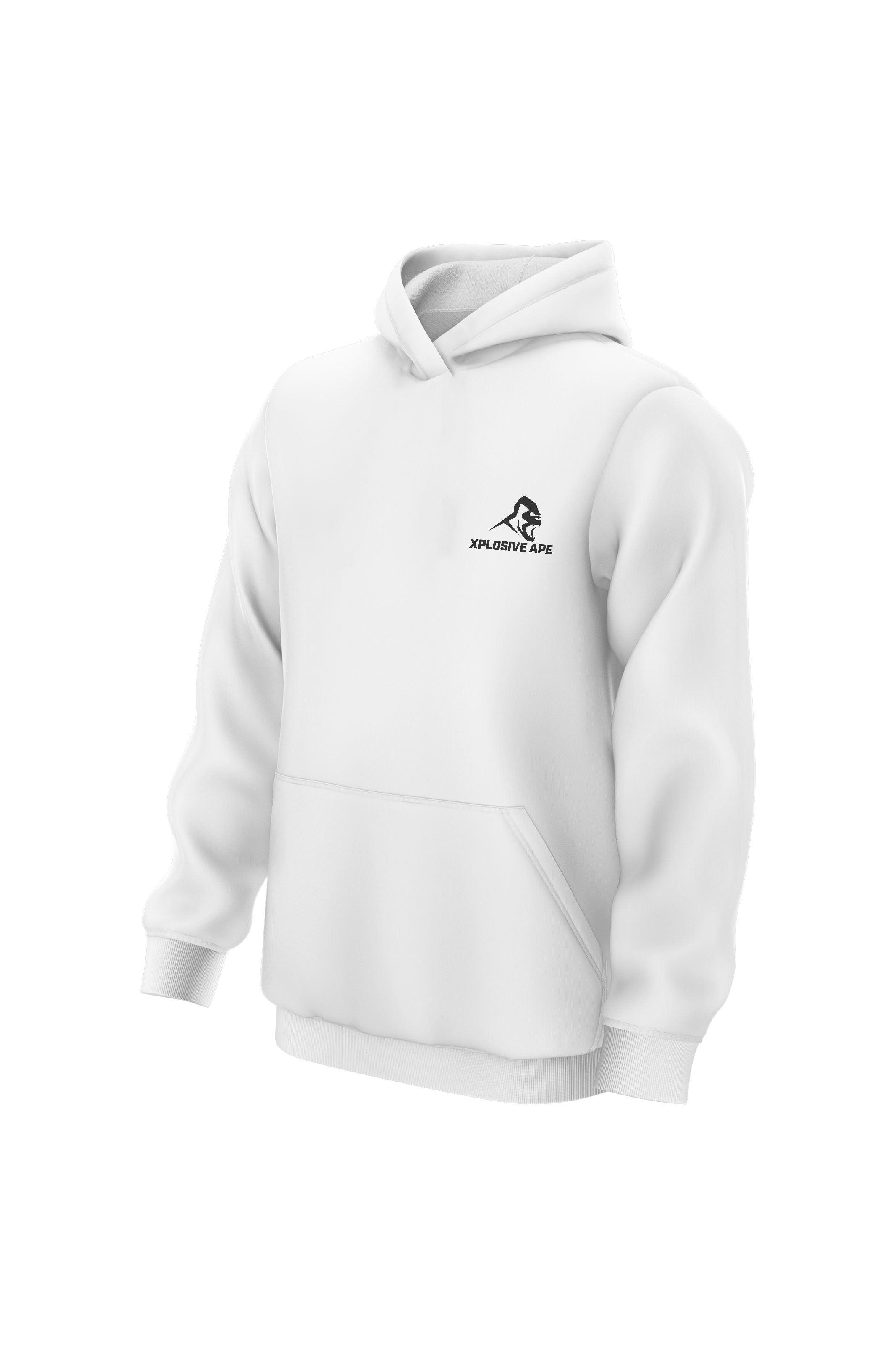 XAPE Shatter Hoodie - White