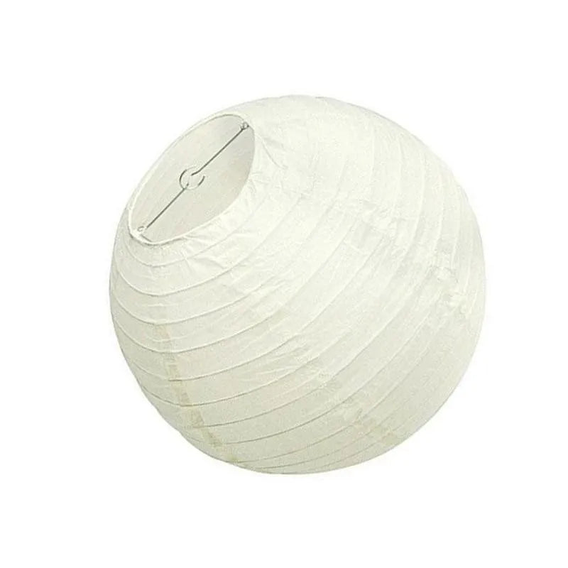25cm 30cm Round Chinese Paper Lantern Wedding Birthday Party Decoration Holiday Supplies Paper Lamp Covers Shades Decor