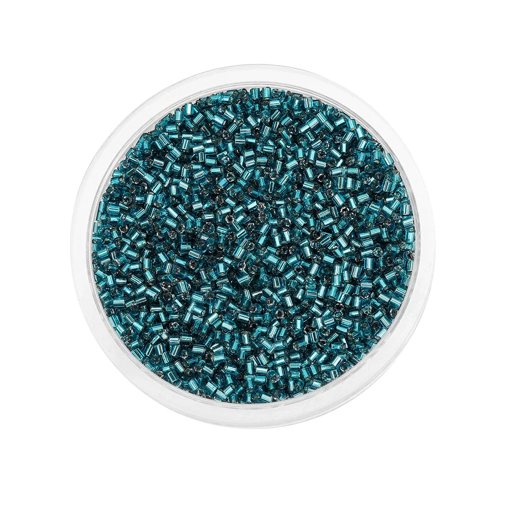 1000/1800Pcs 2mm Hexagon Czech Glass Cylindrical Loose Small Seed Needle Beads for DIY Bracelet Necklace Jewelry Making Supplies