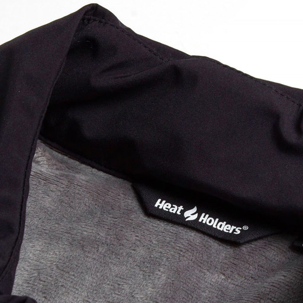 Men's Hybrid Fleece Lined Jacket Full Zip | Insulated Waterproof Coat