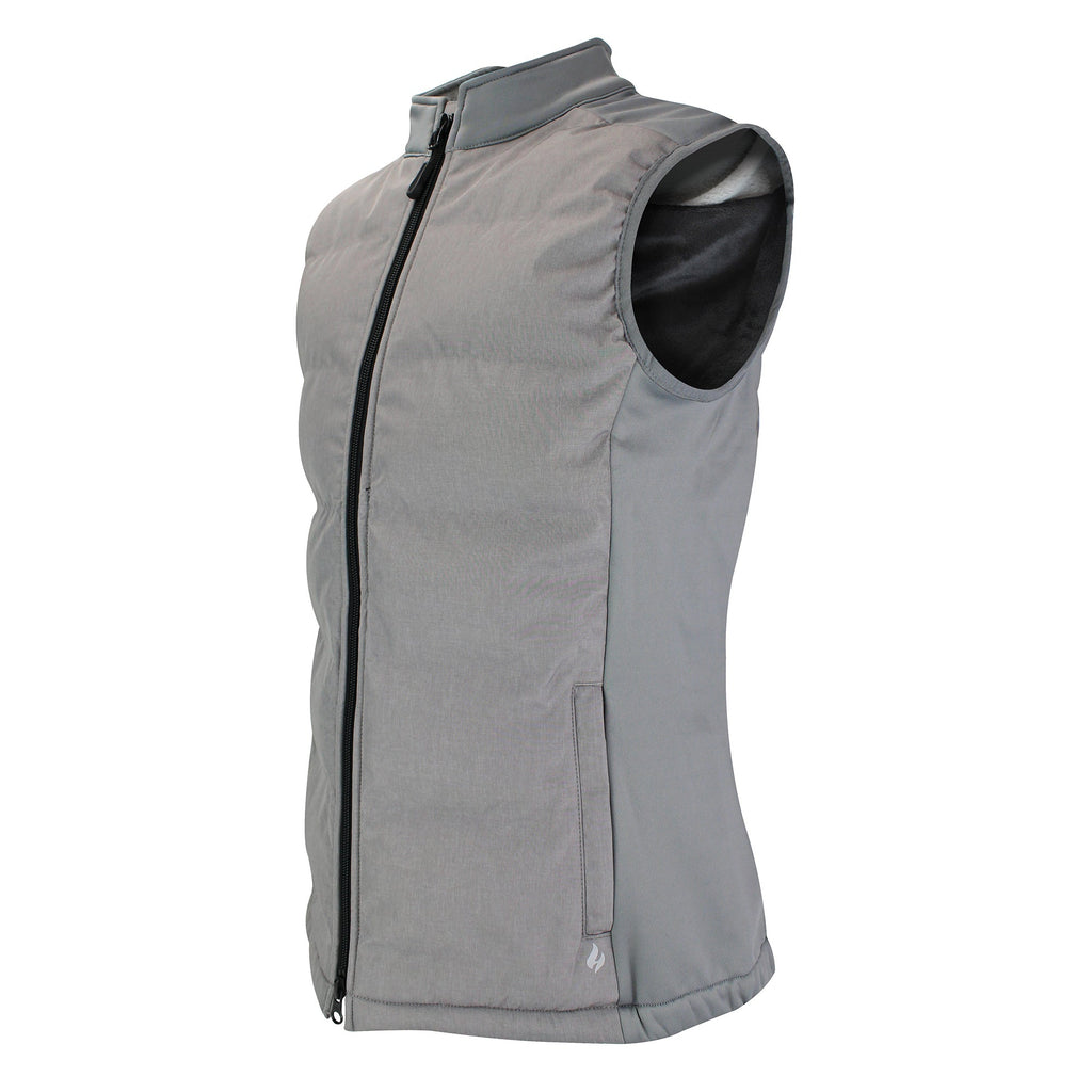 Winter Insulated Women's Hybrid Vest | Fleece-Lined Sleeveless Gilet