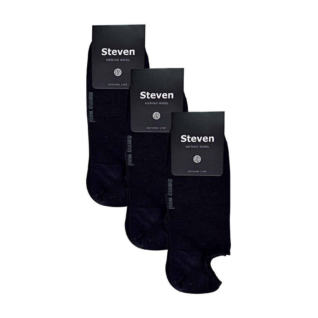 3 Pack Mens Merino Wool Invisible No Show Socks