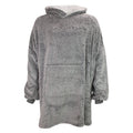 Mens Fleece Lined Blanket Hoodie | Shaggy Loungewear Top with Hood