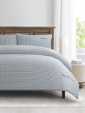 Pure Cotton Check Duvet Set Tornado